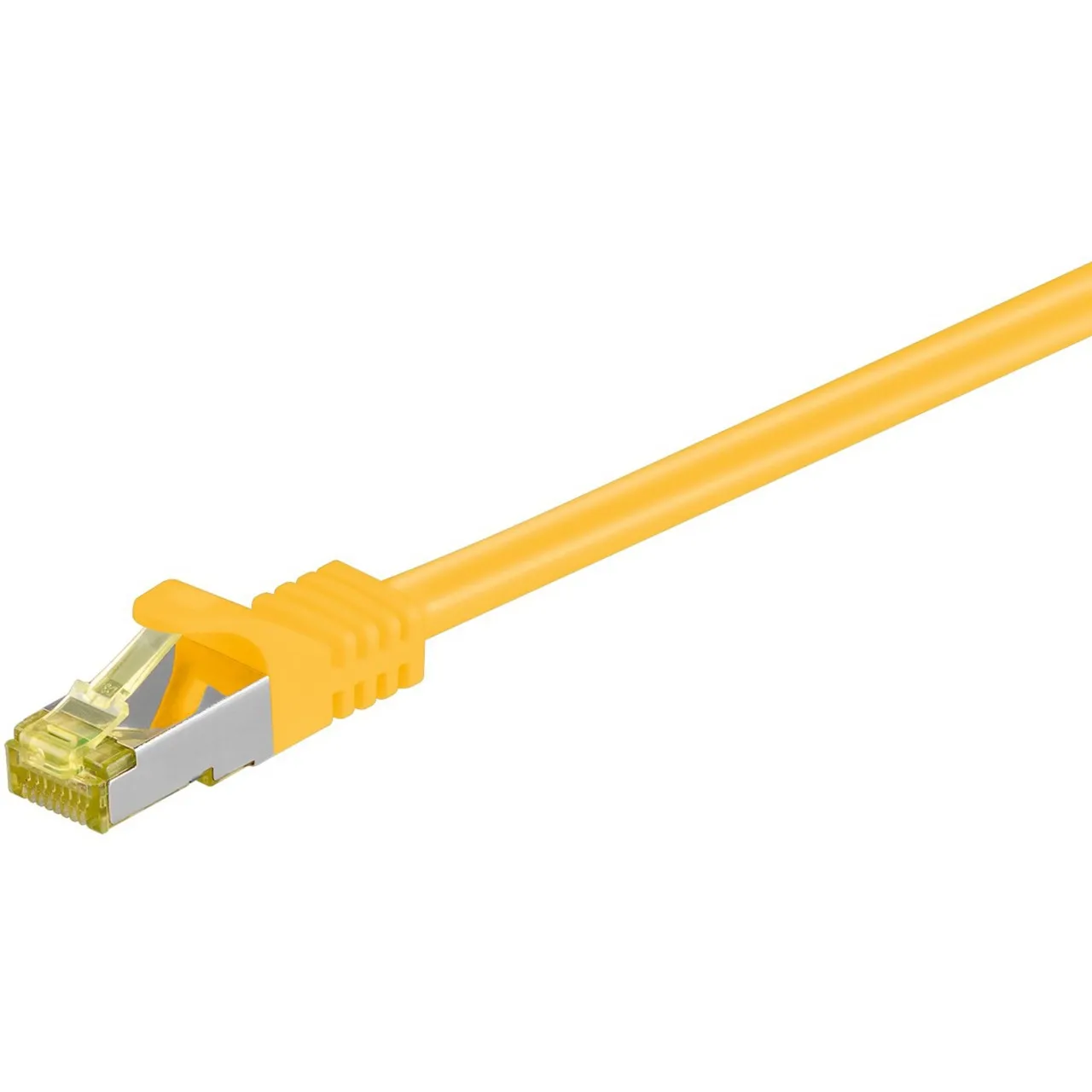 RJ-45 CAT7 0.5m cavo di rete Giallo 0,5 m S/FTP (S-STP) - immagine 1