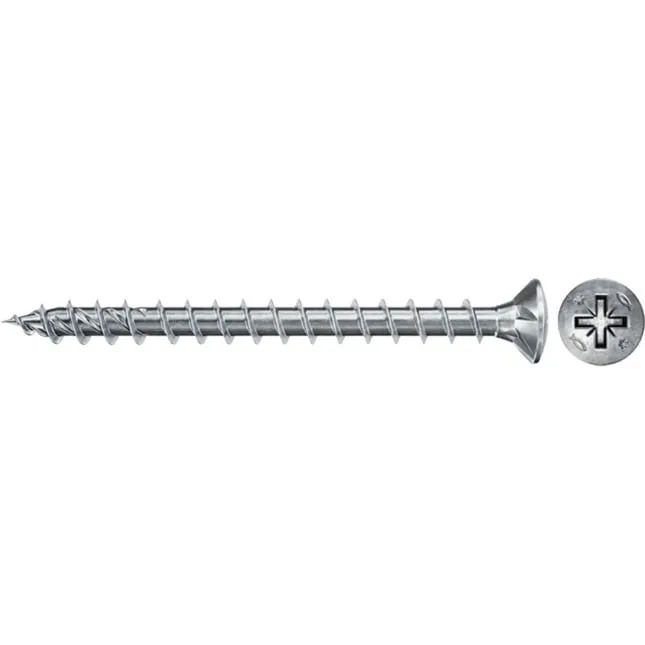 Vite per truciolato Power-Fast II 5,0x20 testa svasata - immagine 1