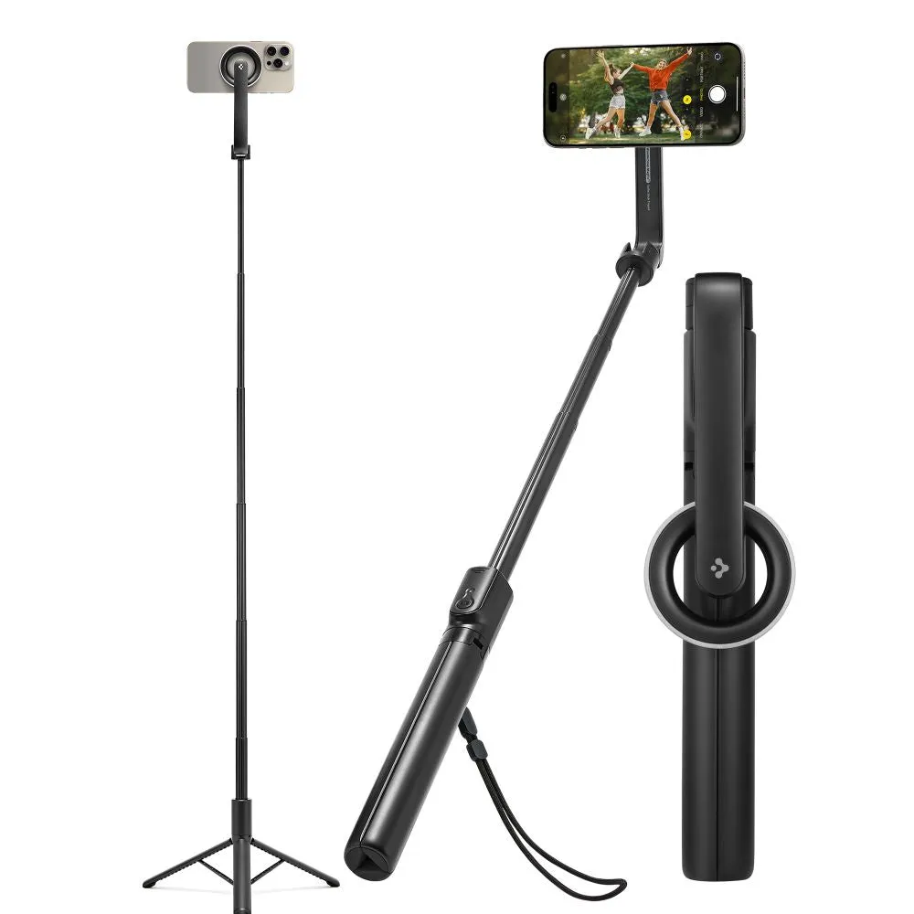 Selfie Stick Bluetooth Spigen S580W, Universale, Nero AMP07659 - immagine 1