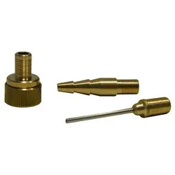Set gonfiaggio 3 pz per palloni, materassini e gomme 50125 - immagine 1