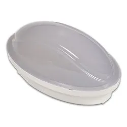 Plafoniera da esterno PANDA Midi Bianco (1 luce - 28 W - E27) (IP65) (21,5x11x12,5cm) 62720 - immagine 1