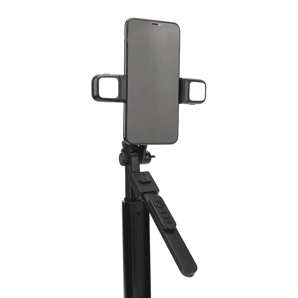 Selfie Stick Bluetooth Techsuit K30S, Universale, Nero - immagine 1