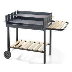 Barbecue Carbonella 70 47 Eco con griglia BLACK LINE Nero 73500 - immagine 1