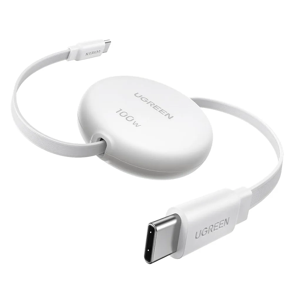 Cavo Dati e Ricarica USB-C - USB-C UGREEN L531, 100W, 1m, Bianco - immagine 1