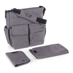 Borsa nursery (44x34cm) MAMA BAG Jet black 80182 T34 - immagine 1