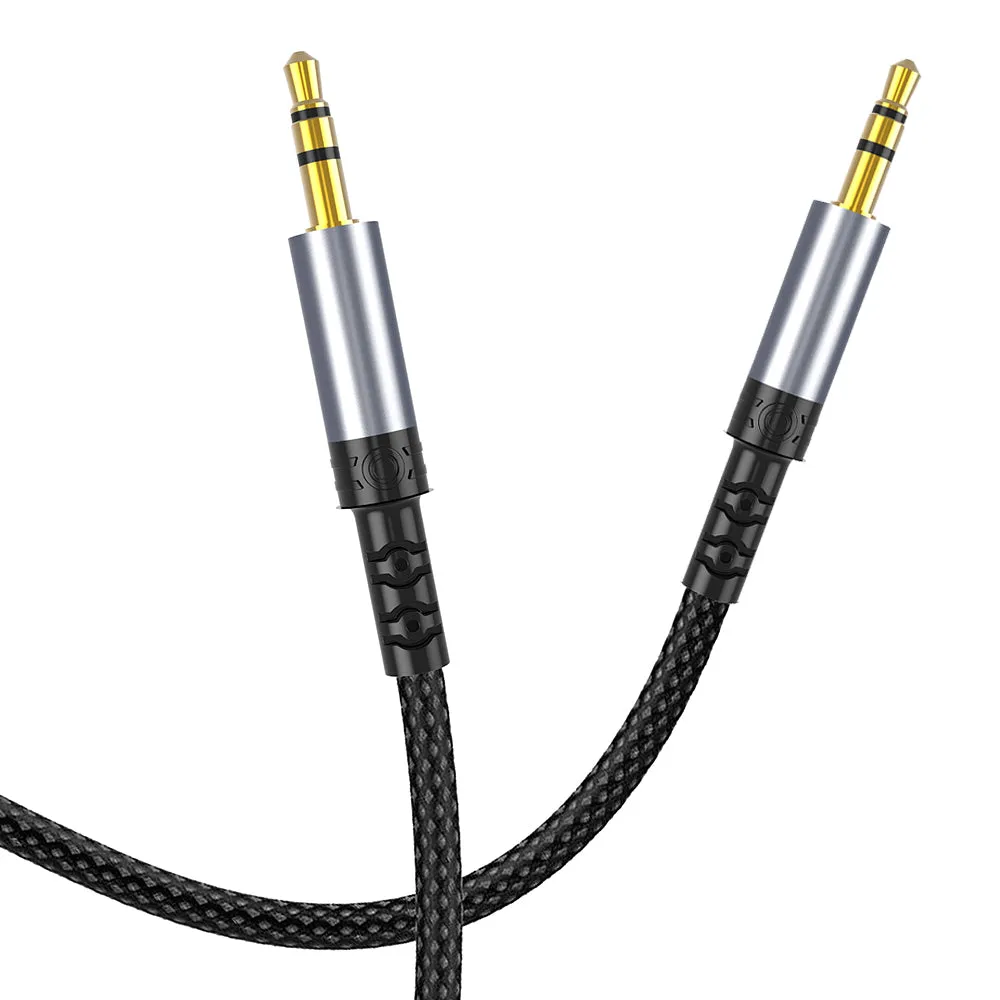Cavo Audio 3.5mm - 3.5mm Lito LA01D, 1m, Nero - immagine 1