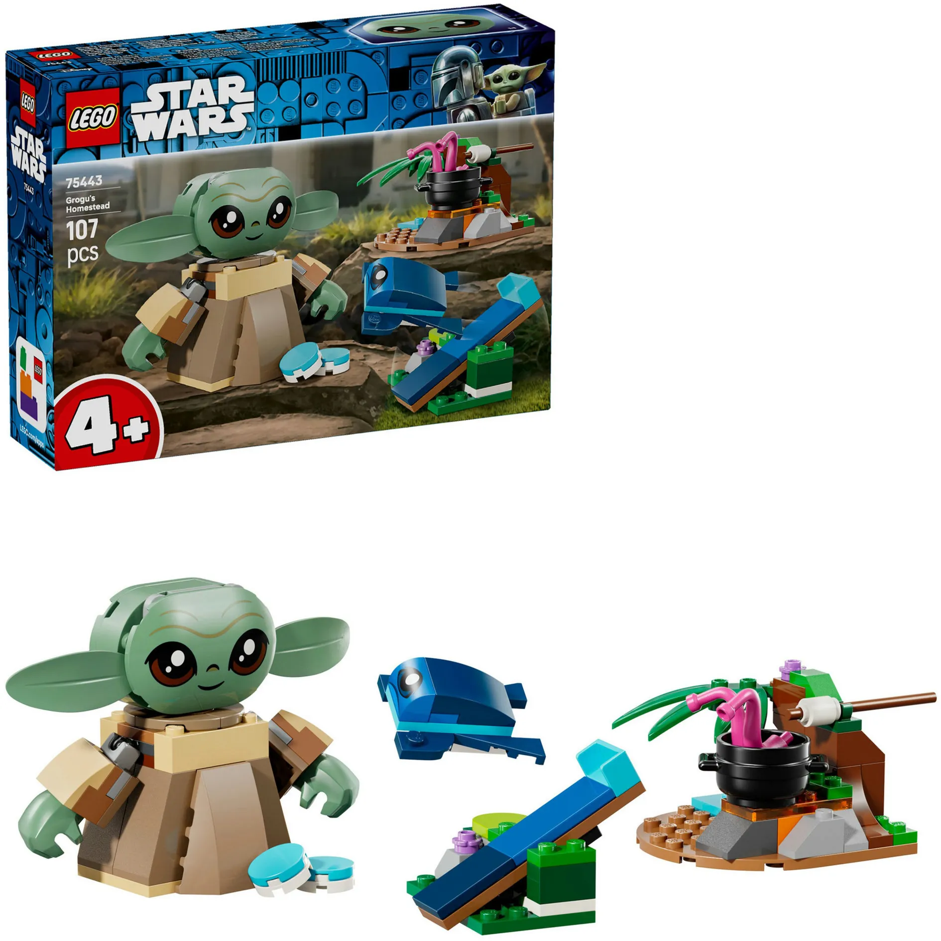 Star Wars Casa di Grogu, Giochi di costruzione - immagine 1