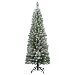 Albero Natale FALCADE Verde innevato (PVC - H150 D50 cm) FALCADEINN150 - immagine 1