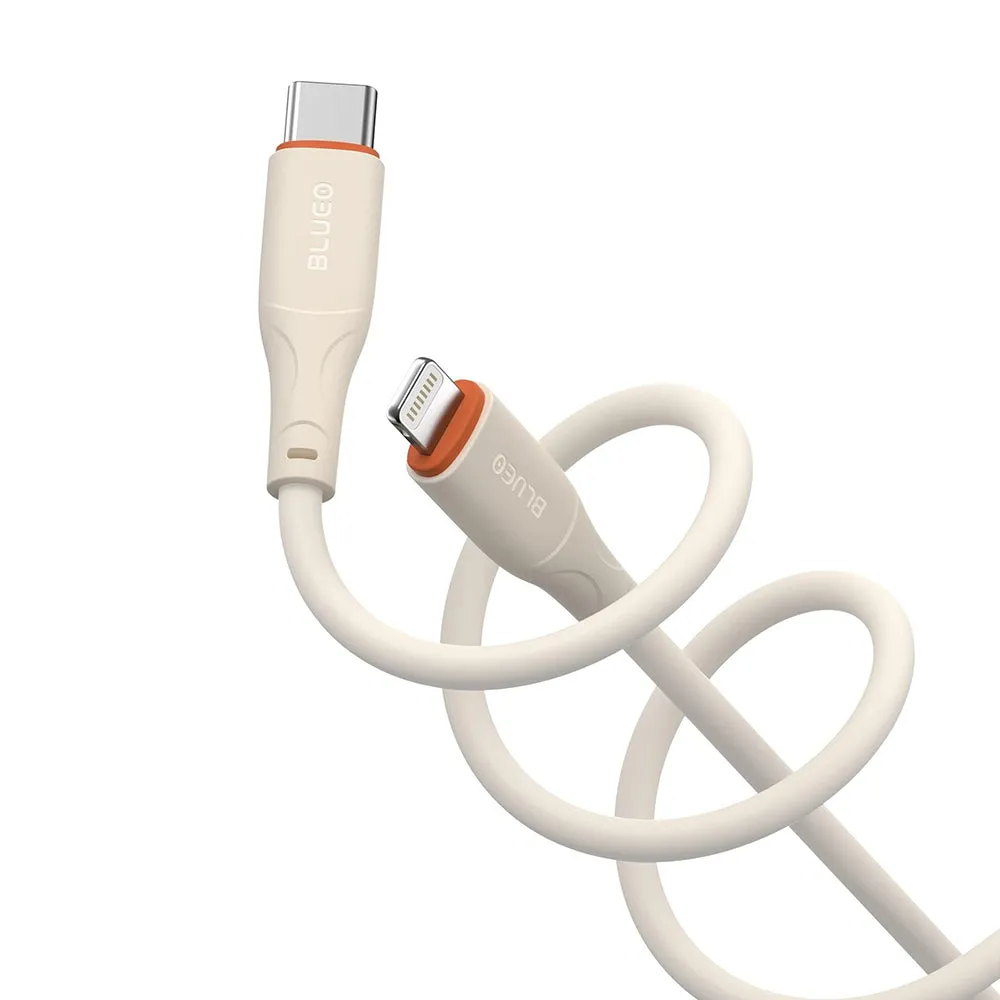 Cavo Dati e Ricarica USB-C - Lightning Blueo Ape Legend, 20W, 1.5m, Arancione - immagine 1