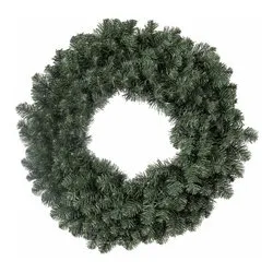 Corona Natale (30cm) LUX Verde 008463 - immagine 1