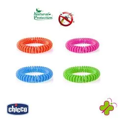 Bracciale antizanzare 1 pz ZANZA NO Assortito 8552 - immagine 1