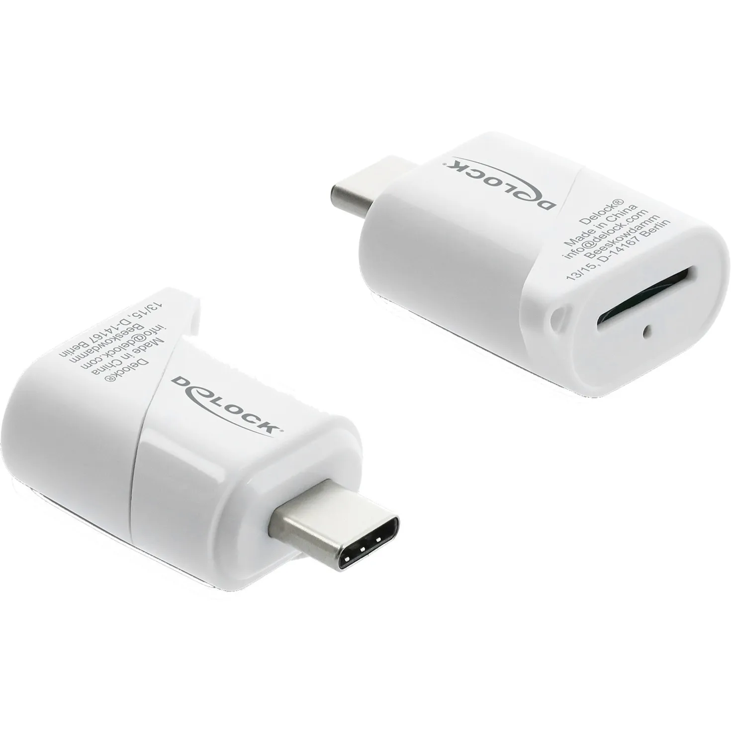 Lettore di schede Mini USB-C per MicroSD - immagine 1