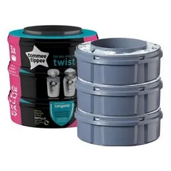 Ricarica contenitore pannolini twist&click 3 pz SANGENIC 85102201 - immagine 1