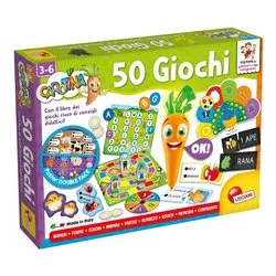 Gioco prescolare Parlante 50 Giochi 3-6a CAROTINA 76710 - immagine 1