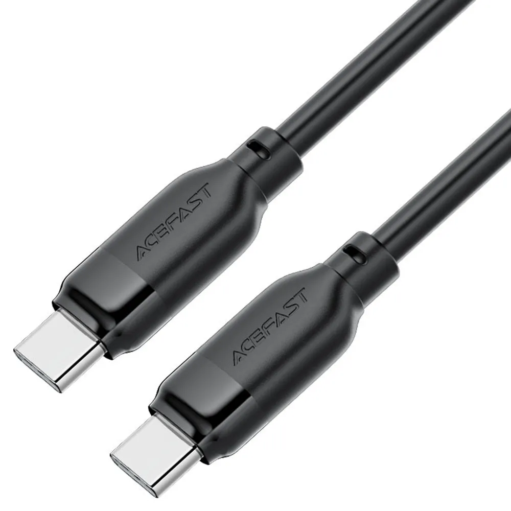Cavo Dati e Ricarica USB-C - USB-C Acefast C16-03, 60W, 1.2m, Nero - immagine 1