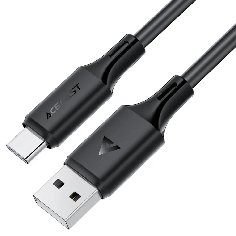 Cavo Dati e Ricarica USB-A - USB-C Acefast C17-04, 18W, 1.2m, Nero - immagine 1
