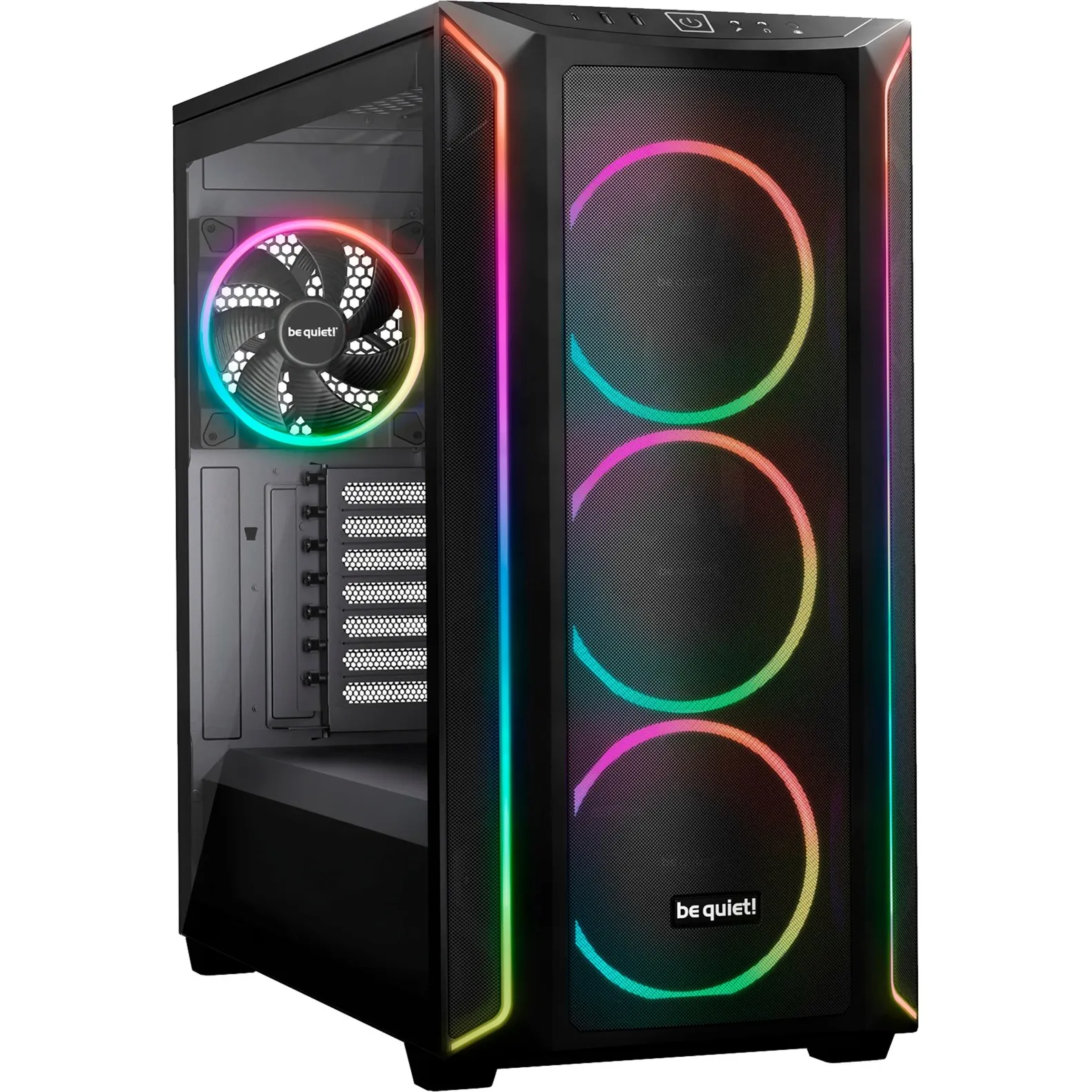 Shadow Base 800 FX Black Midi Tower Nero, Chassis Tower - immagine 1