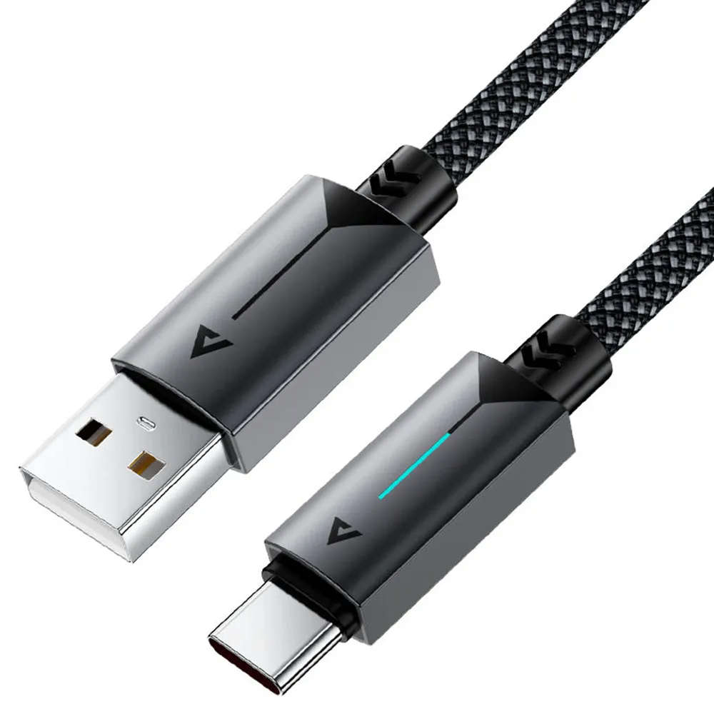 Cavo Dati e Ricarica USB-A - USB-C Acefast C19-04, 18W, 1.2m, Nero - immagine 1