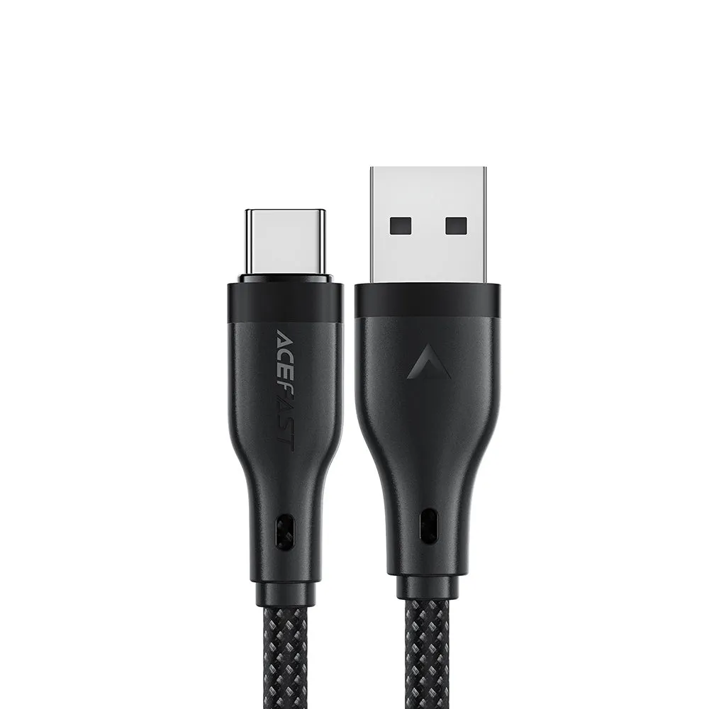 Cavo Dati e Ricarica USB-A - USB-C Acefast C8-04, 18W, 1.2m, Nero - immagine 1