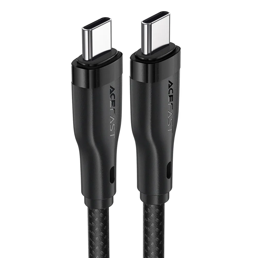 Cavo Dati e Ricarica USB-C - USB-C Acefast C8-03, 60W, 1.2m, Nero - immagine 1