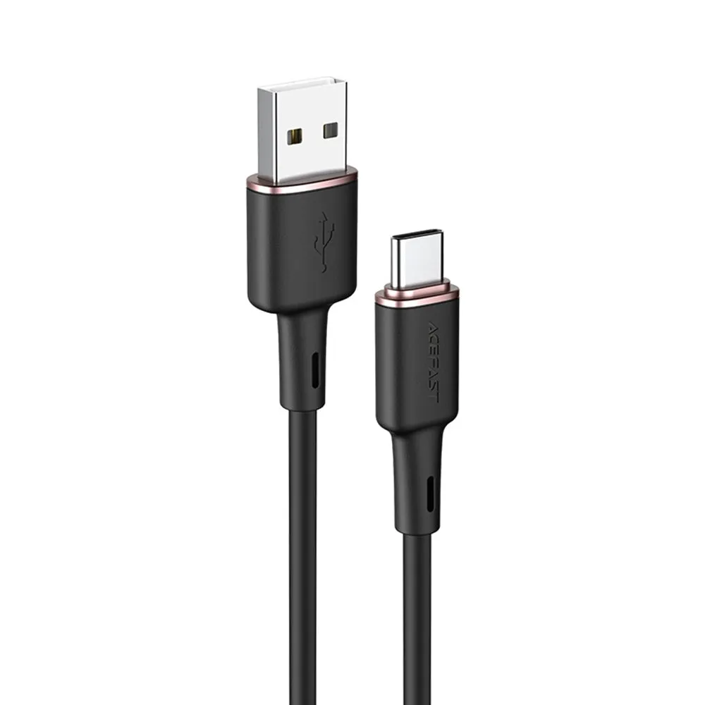 Cavo Dati e Ricarica USB-A - USB-C Acefast C2-04, 18W, 1.2m, Nero - immagine 1
