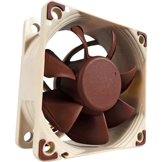 NF-A6x25 PWM Case per computer Ventilatore 6 cm Beige, Marrone, Ventola - immagine 1
