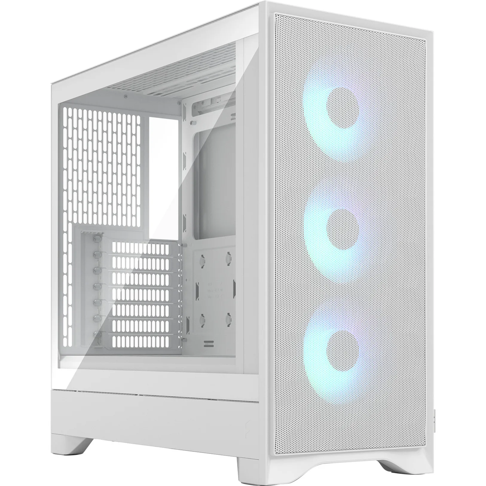Pop 2 Air White TG RGB, Chassis Tower - immagine 1