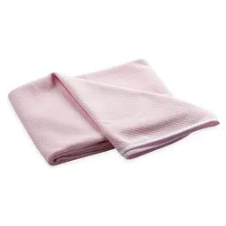 Coperta lettino tessuto cotone 100% piquè (145x110cm) Rosa 20 2050 01 - immagine 1