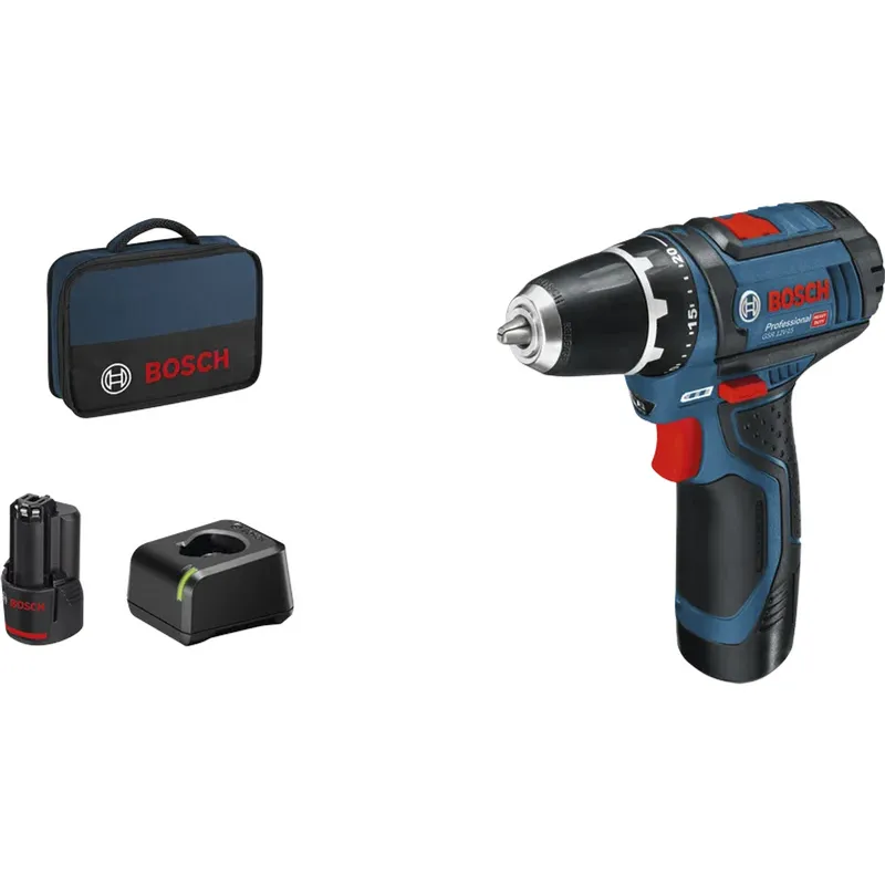 Avvitatore a batteria GSR 12V-15 Professional Set, 12Volt, Trapano avvitatore - immagine 1