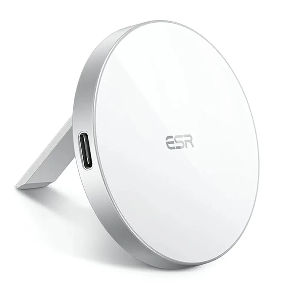 Caricabatterie Wireless Retea ESR HaloLock, 15W, 1.67A, Bianco - immagine 1