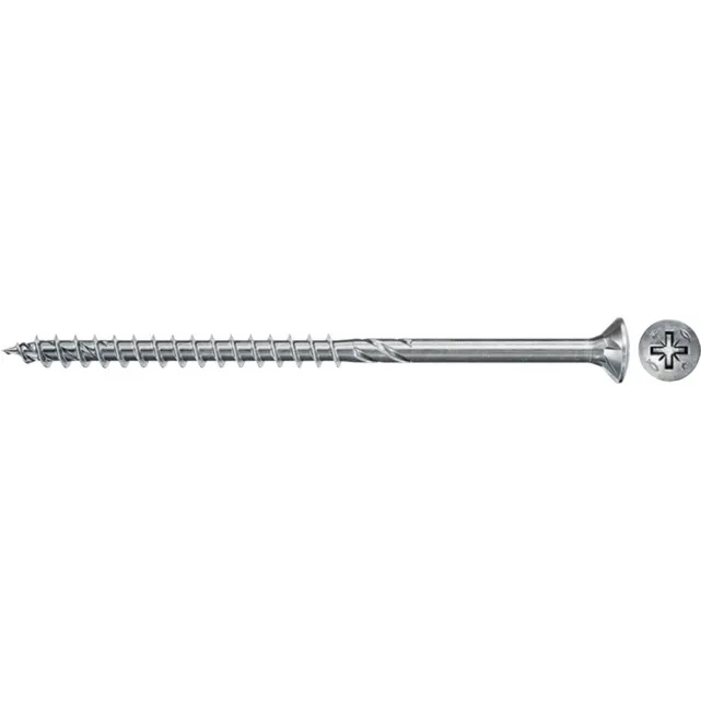 Vite per pannelli truciolari Power-Fast II 6,0x60 testa svasata - immagine 1
