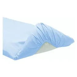 Lenzuolo lettino con angoli (60x130cm) TINTA UNITA Azzurro 020 0060 02 - immagine 1
