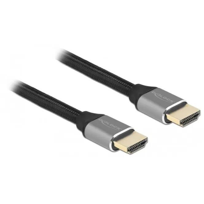 83996 cavo HDMI 2 m HDMI tipo A (Standard) Nero, Grigio - immagine 1