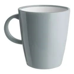 Tazza campeggio plastica abs (300ml) Grigio 0830051N C06 - immagine 1