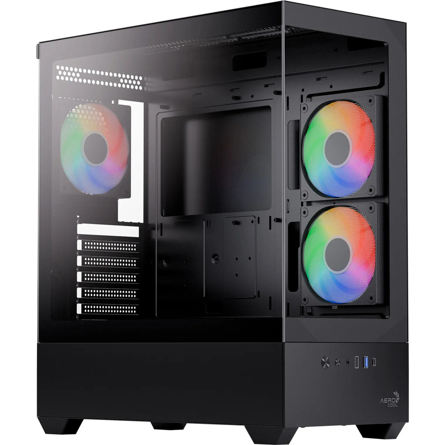 P500D-G-BK-v1, Chassis Tower - immagine 1