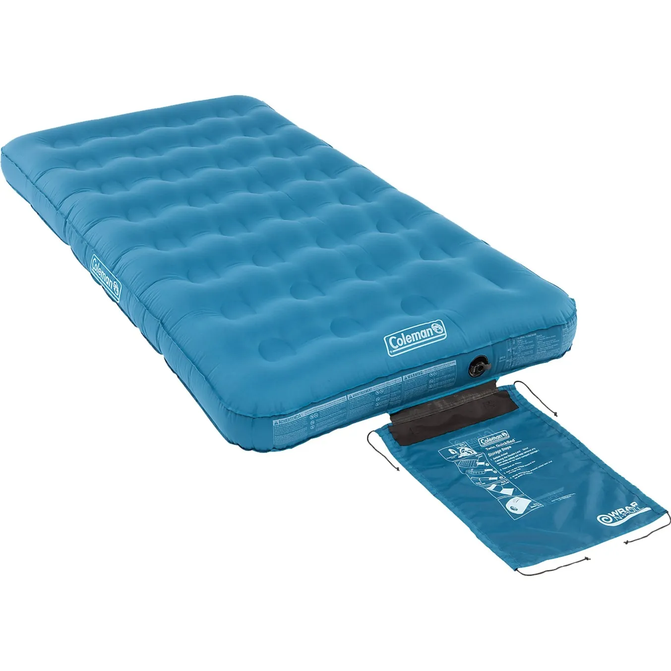2000031637 materasso ad aria Materasso singolo Blu Unisex, Base di aria - immagine 1