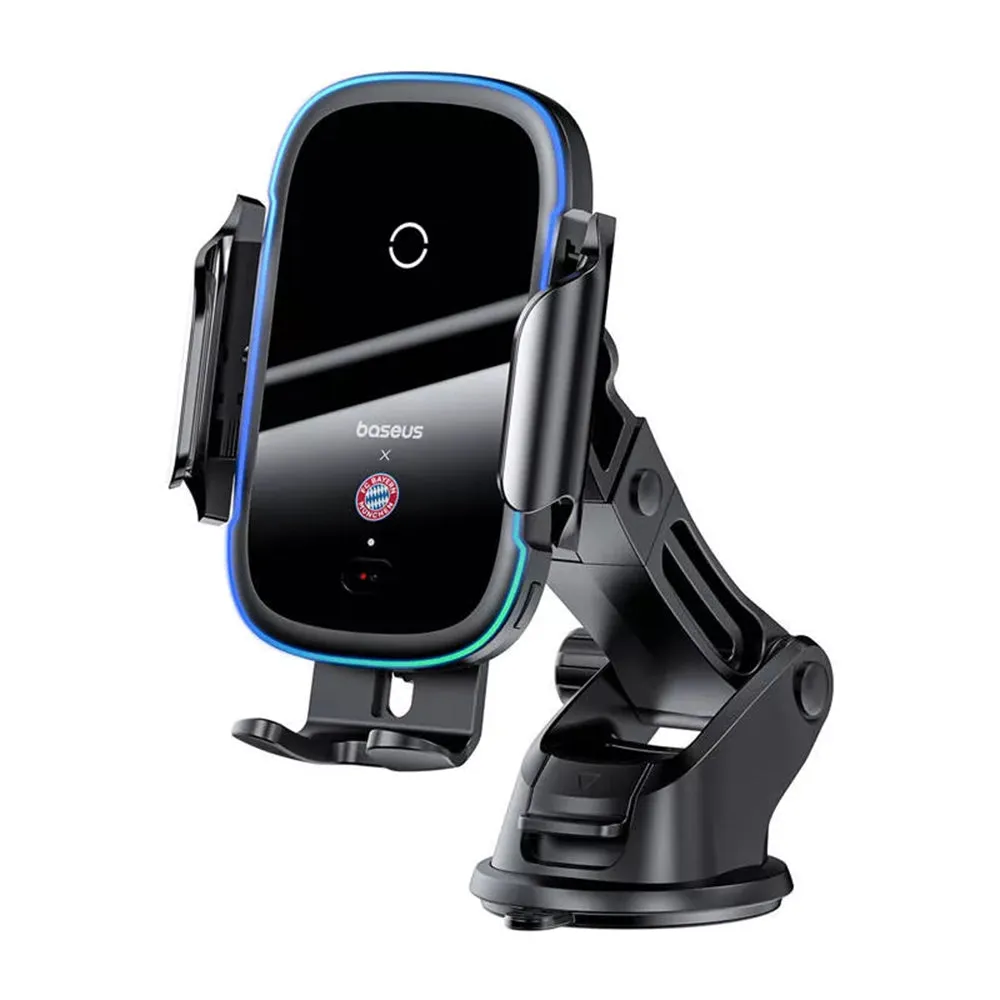 Caricabatterie Auto Wireless Baseus Light, 15W, 1.67A, Grigio C40344000113-Z1 - immagine 1