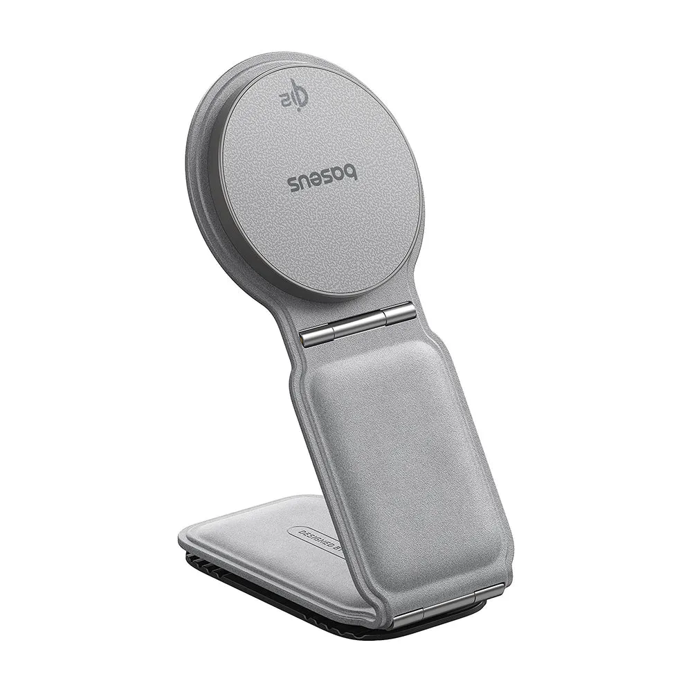 Caricabatterie Auto Wireless Baseus PrimeTrip C02, 15W, 1.67A, Grigio C40169003831-00 - immagine 1