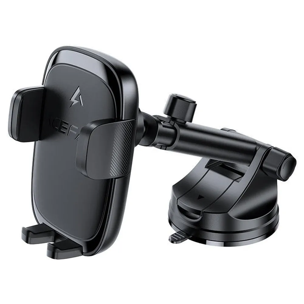 Caricabatterie Auto Wireless Acefast D49, 15W, 1.67A, Nero - immagine 1
