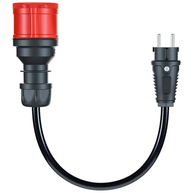 Adattatore per Gemini flex 11 kW, CEE rosso trifase 16A > presa domestica - immagine 1