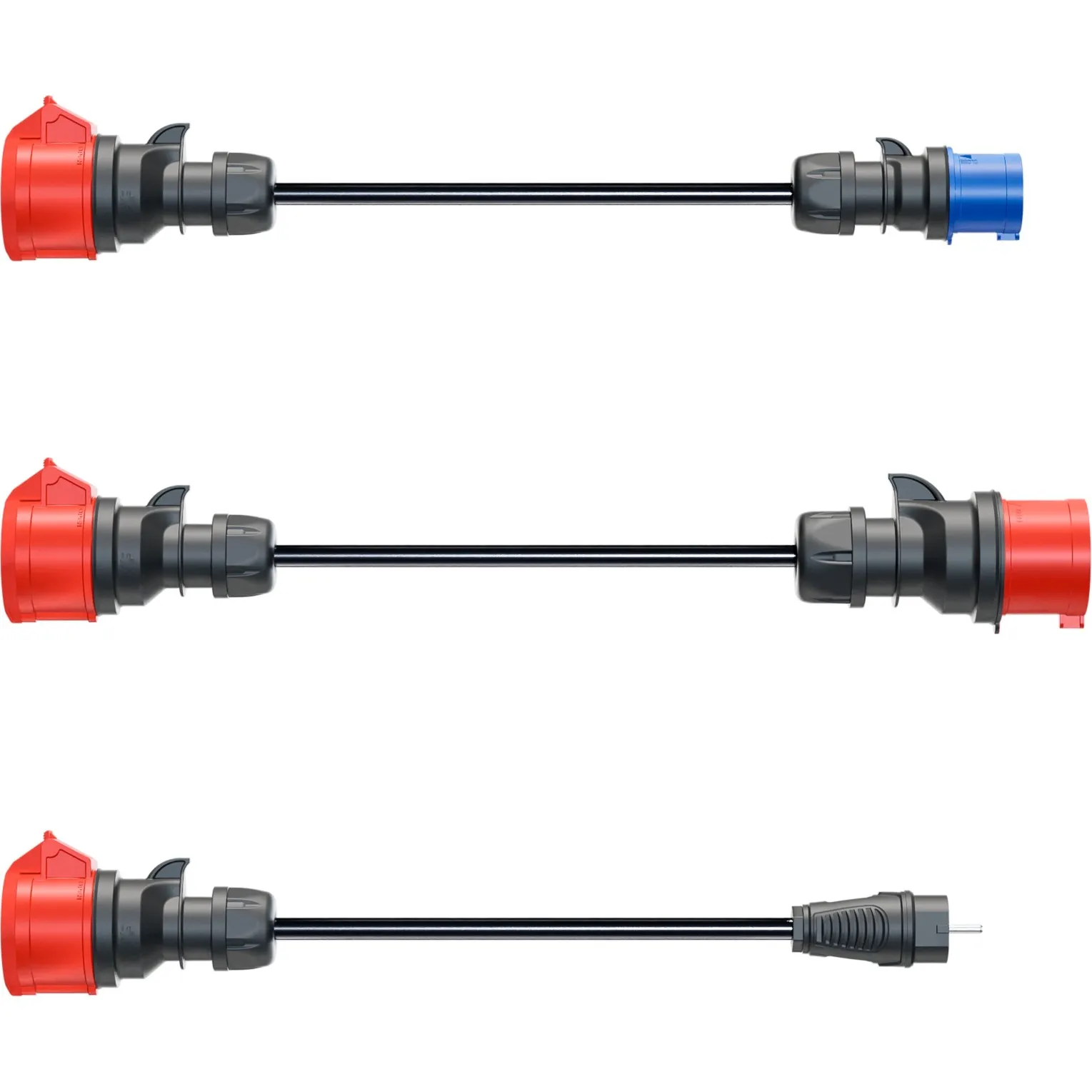 Set di adattatori per Gemini flex 11 kW, set di 3 pezzi, Adattatore - immagine 1
