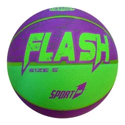 Pallone Basket Flash misura 5 SPORT ONE Assortito 703100036 - immagine 1