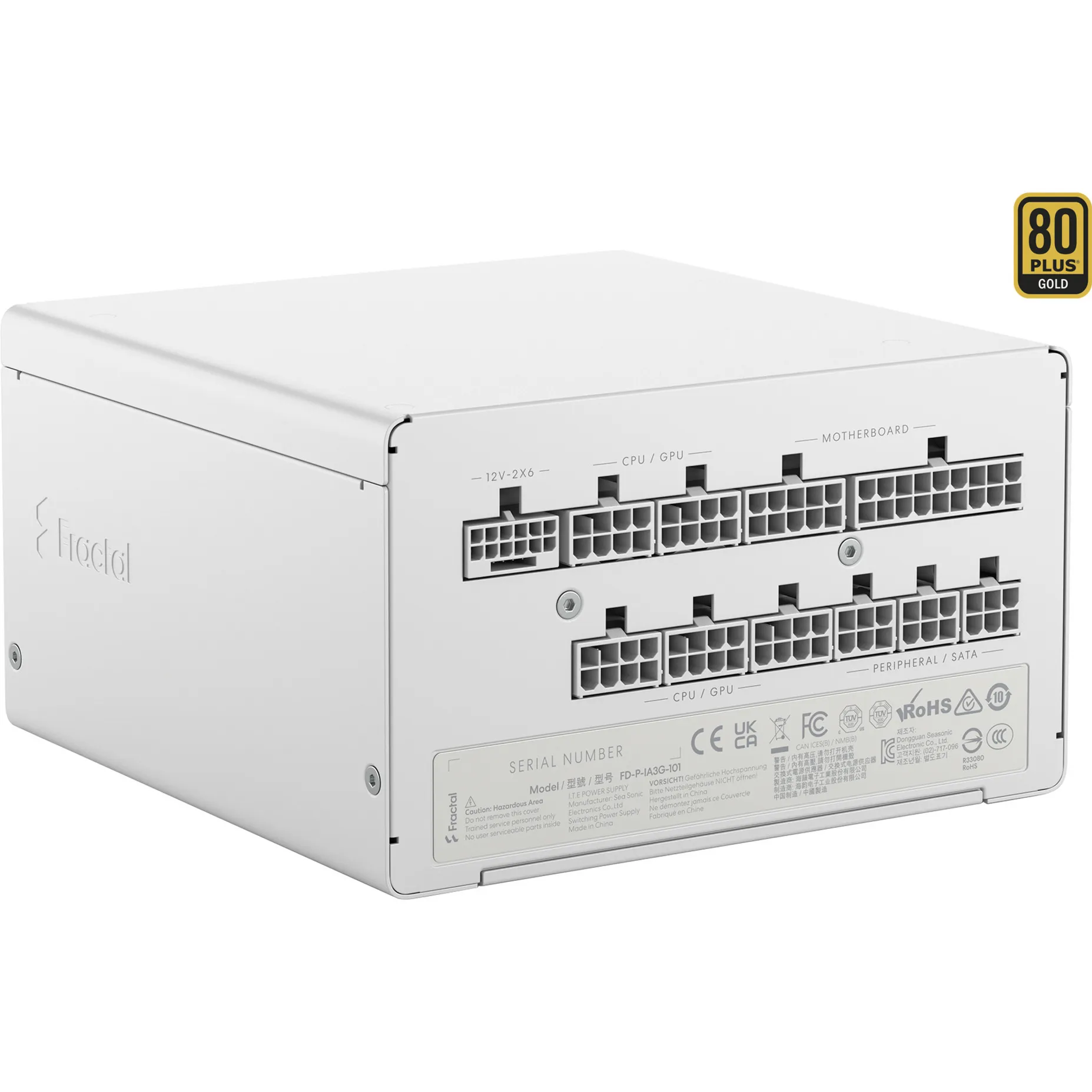 ION Gold 3 1000W White, Alimentatore PC - immagine 1