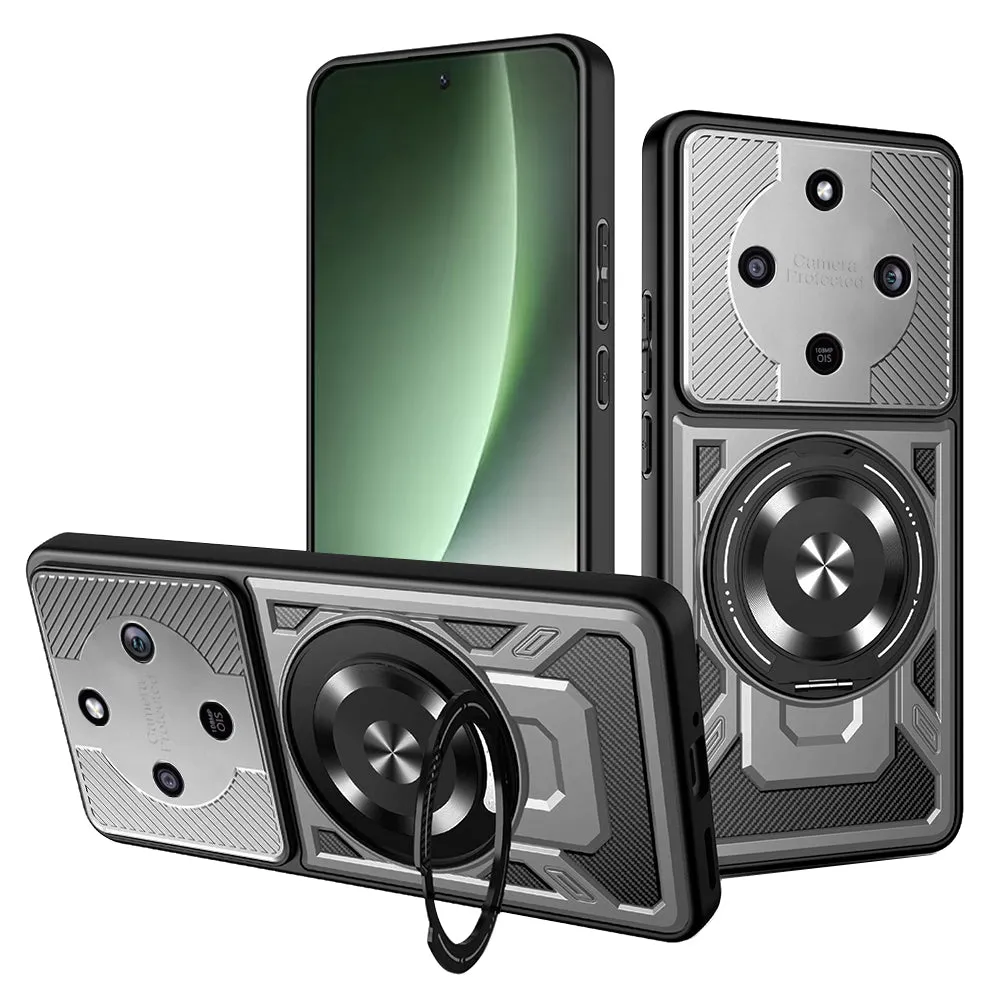 Custodia per Honor Magic8 Lite, Techsuit, RuggedCam, Grigio - immagine 1