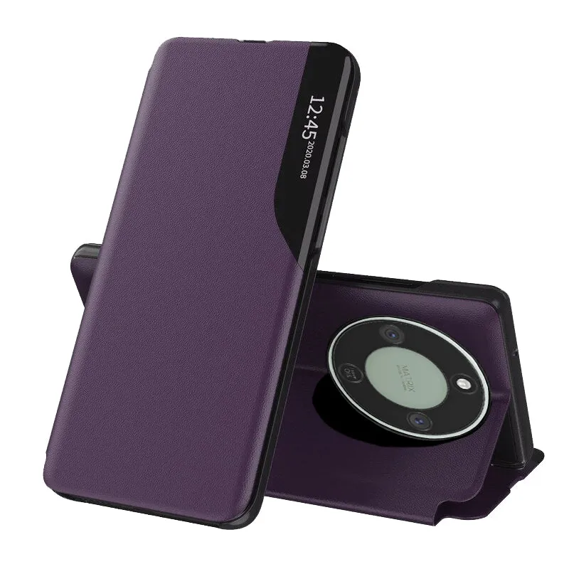 Custodia per Honor Magic8 Lite, Techsuit, eFold, Viola - immagine 1