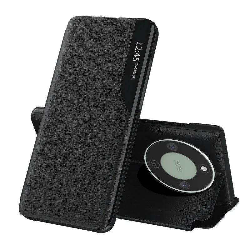 Custodia per Honor Magic8 Lite, Techsuit, eFold, Nera - immagine 1