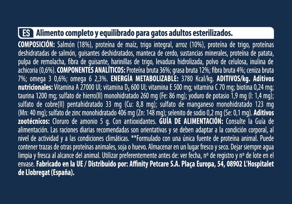 Advance Sensitive Sterilized - Cibo per Gatti Sterilizzati Adulti con Salmone - 1.5kg - immagine 6
