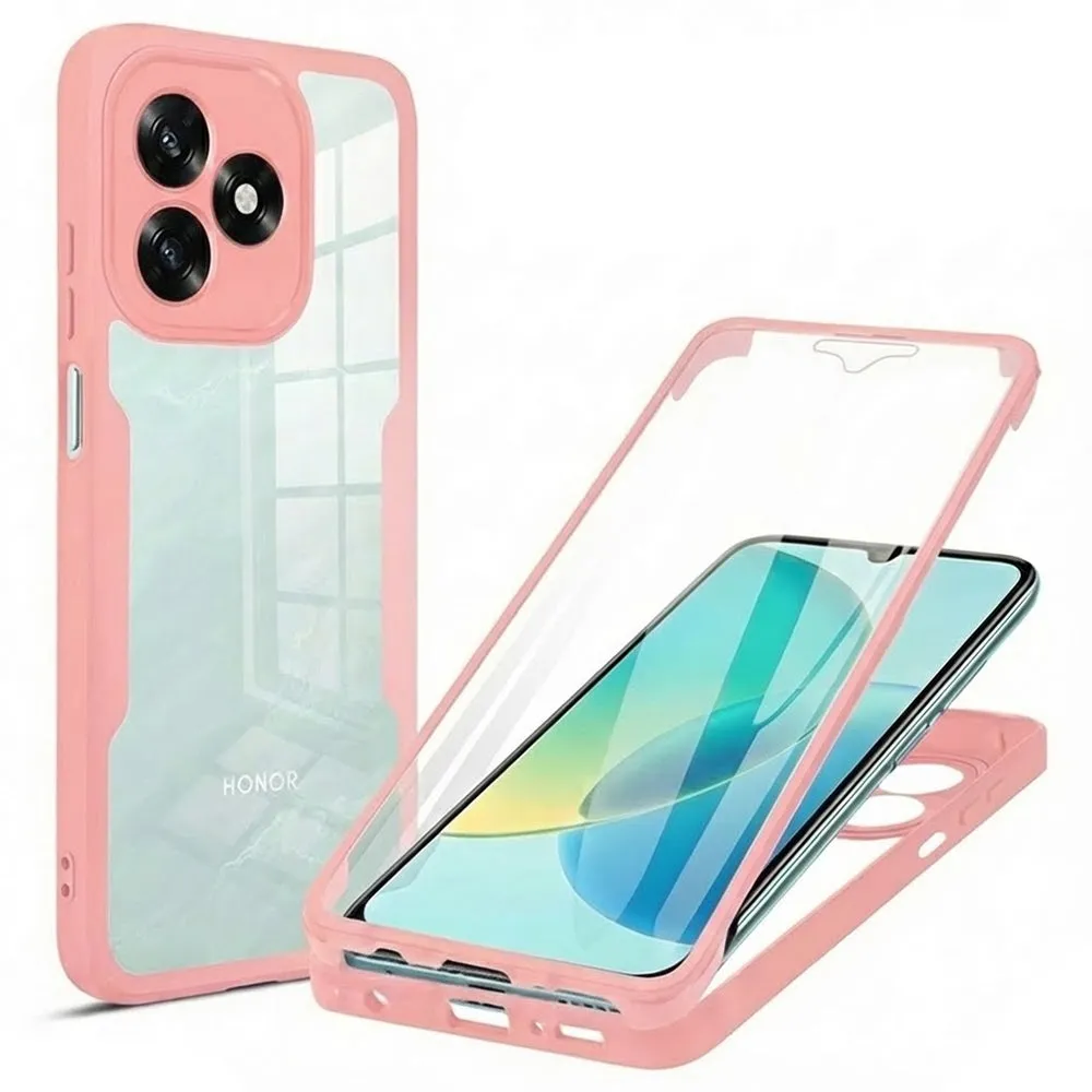 Custodia per Honor X5c Plus, Techsuit, ColorVerse 360, Rosa - immagine 1