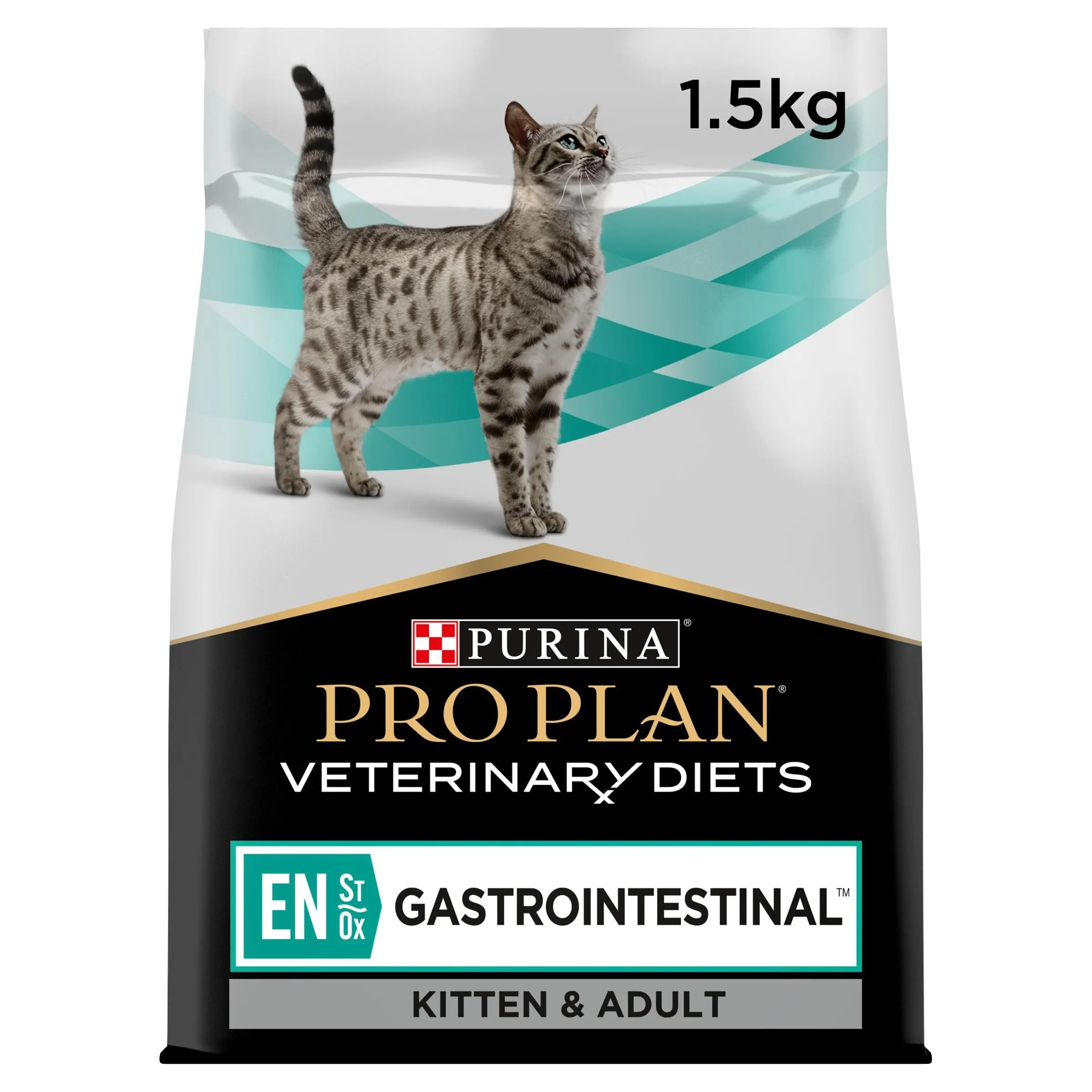 Purina PRO Plan Veterinary Diets Feline En St/Ox Dieta Clinica gastrointestinale per Gatti, asciutta - immagine 1