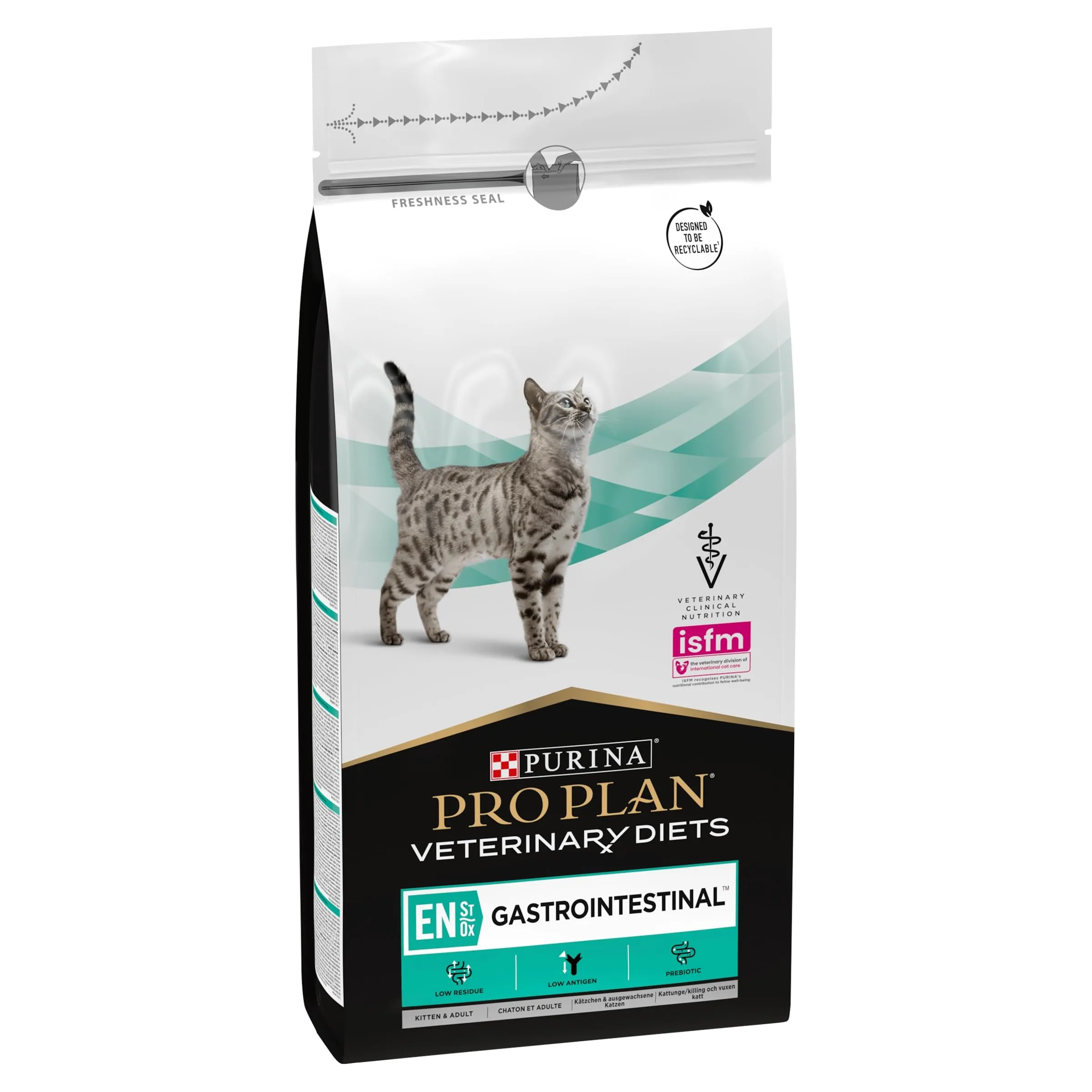 Purina PRO Plan Veterinary Diets Feline En St/Ox Dieta Clinica gastrointestinale per Gatti, asciutta - immagine 2
